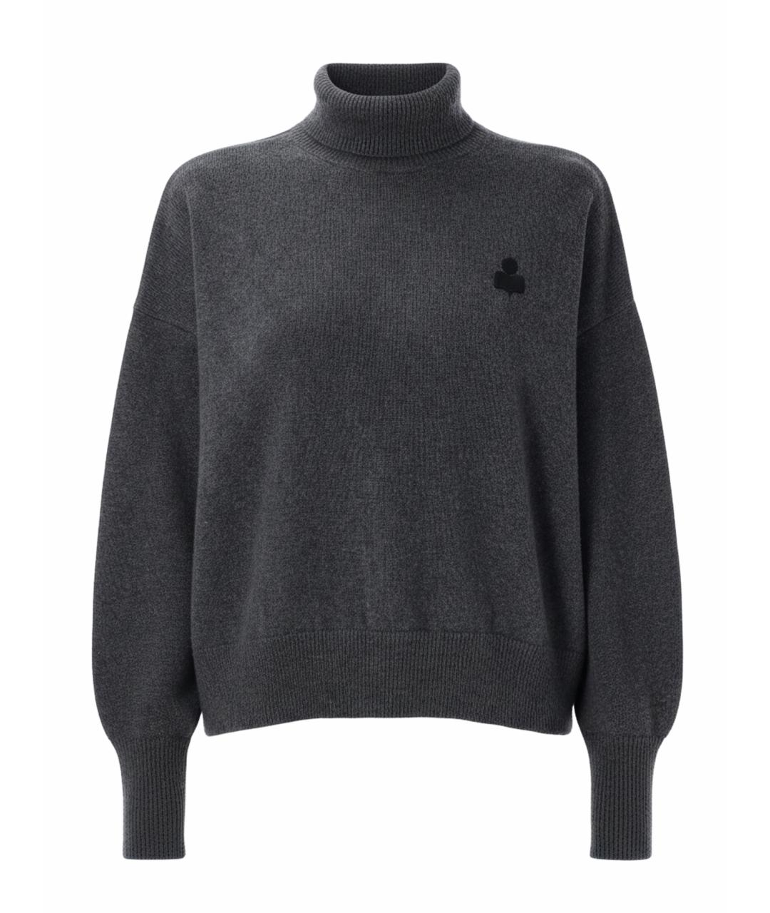 ISABEL MARANT ETOILE Серый хлопковый джемпер / свитер, фото 1