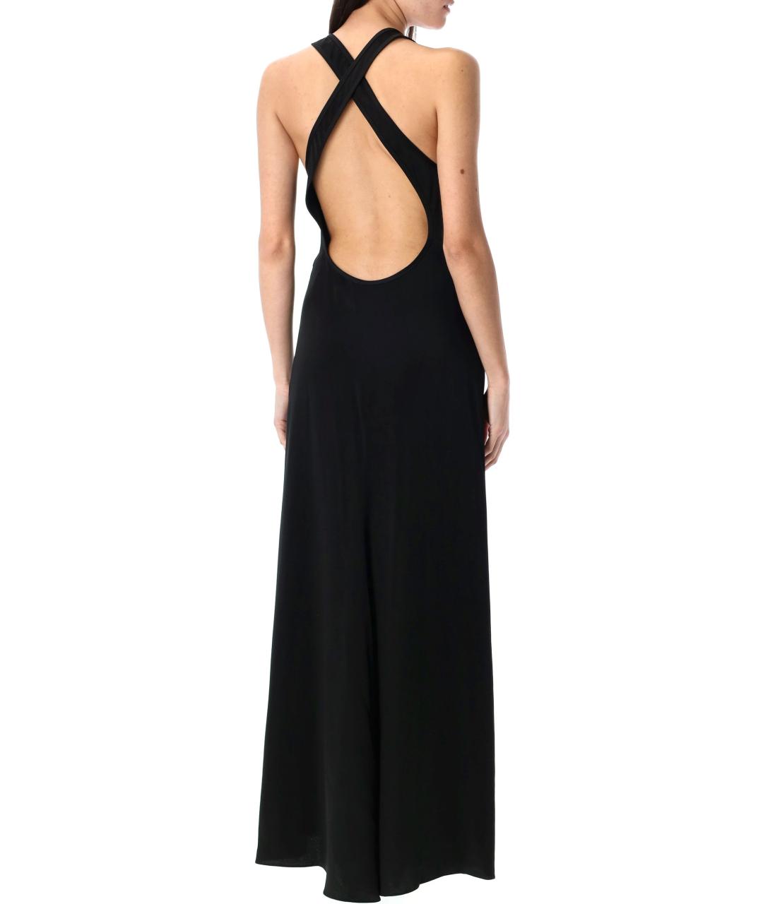 ISABEL MARANT Черное вискозное платье, фото 2