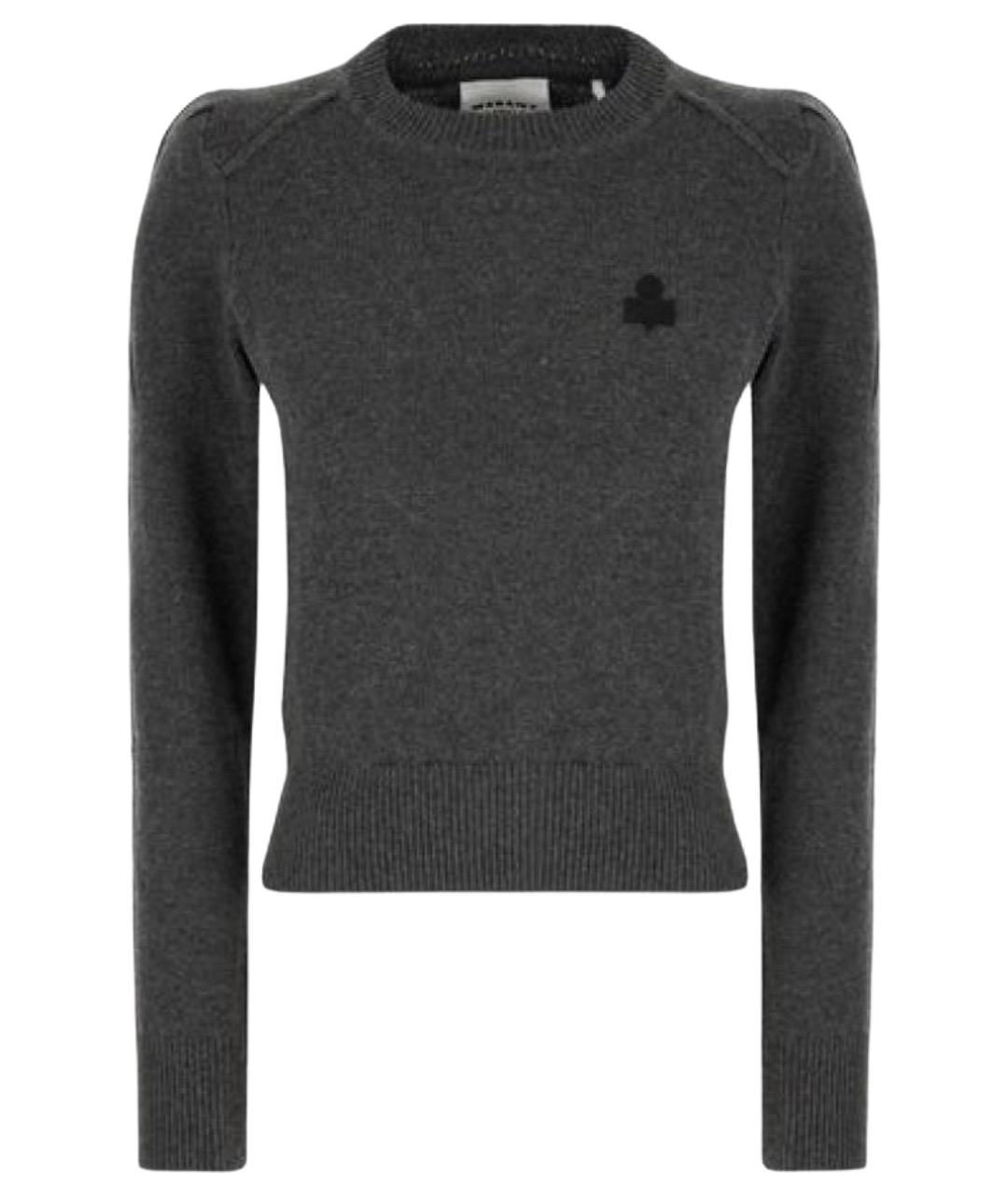 ISABEL MARANT ETOILE Серый хлопковый джемпер / свитер, фото 1