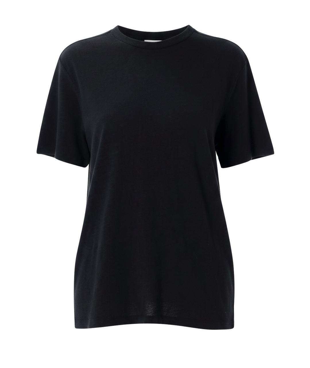 ISABEL MARANT ETOILE Черная льняная футболка, фото 1