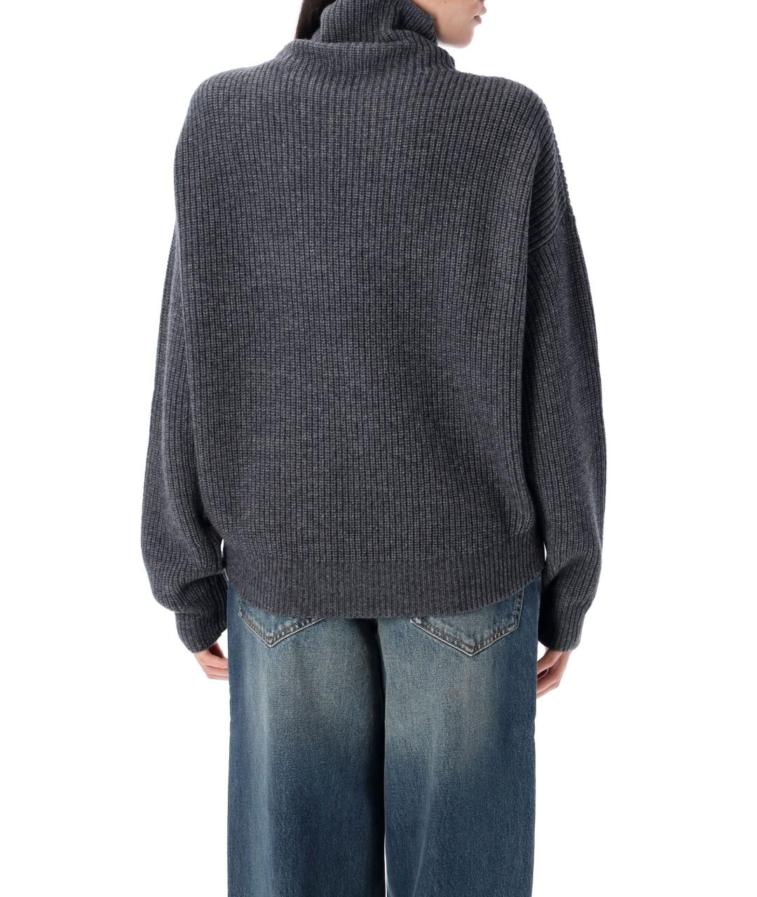 ISABEL MARANT Серый шерстяной джемпер / свитер, фото 2