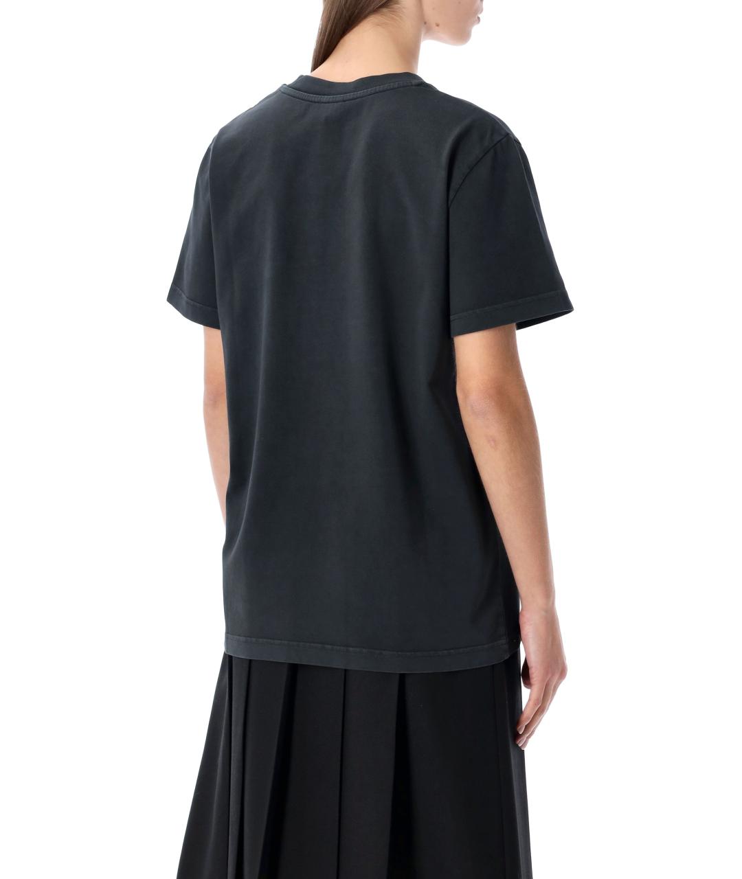 A.P.C. Синяя хлопковая футболка, фото 3