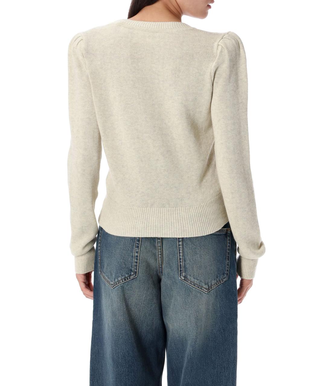 ISABEL MARANT ETOILE Серый хлопковый джемпер / свитер, фото 2