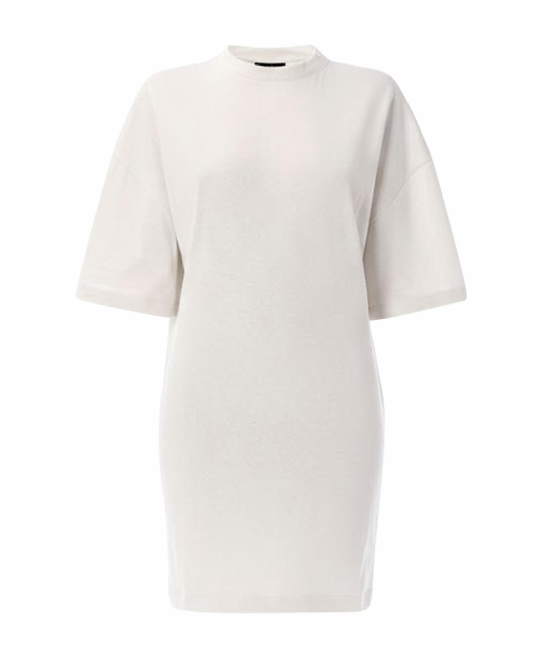 BALENCIAGA Белое хлопковое платье, фото 1