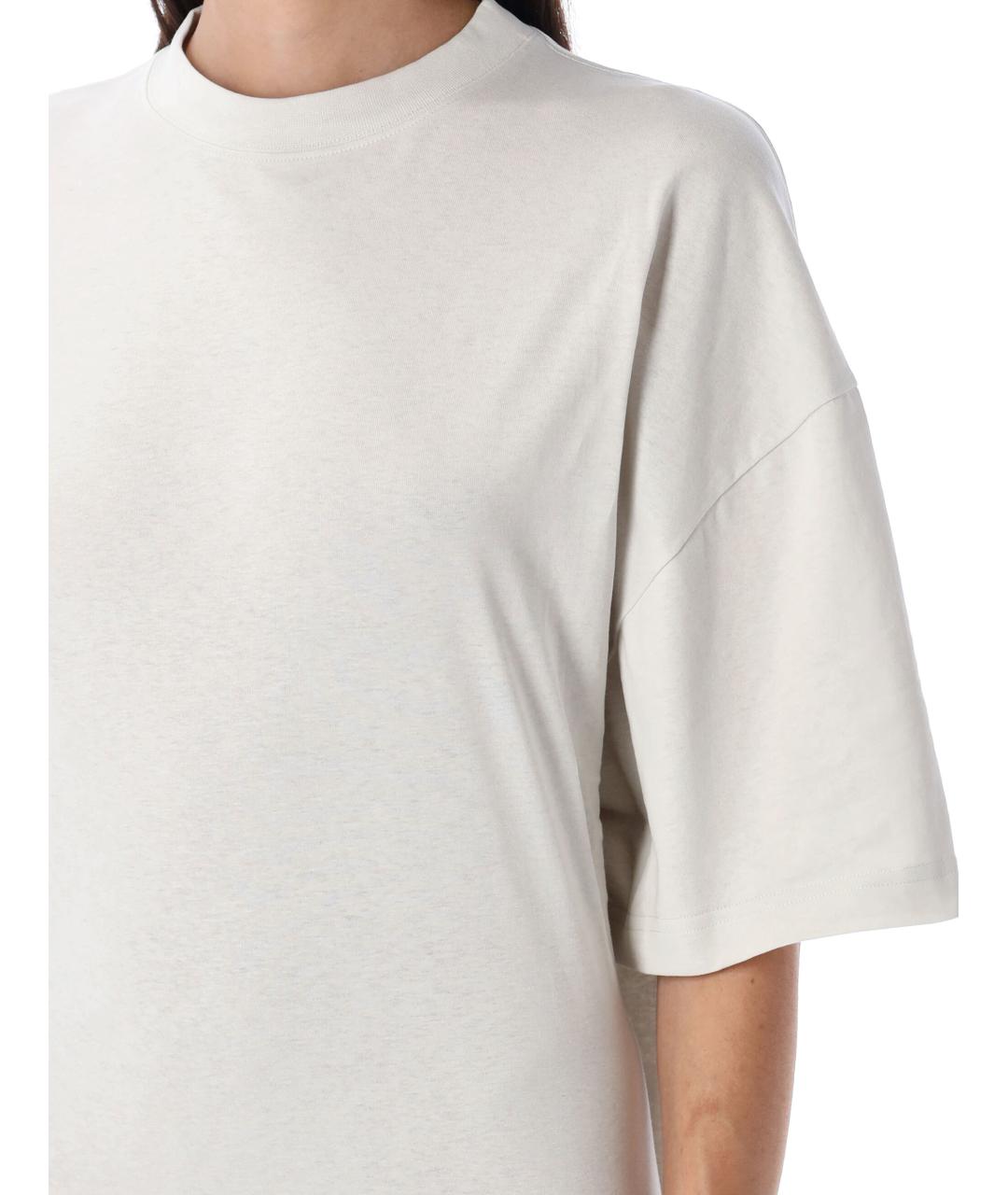 BALENCIAGA Белое хлопковое платье, фото 3