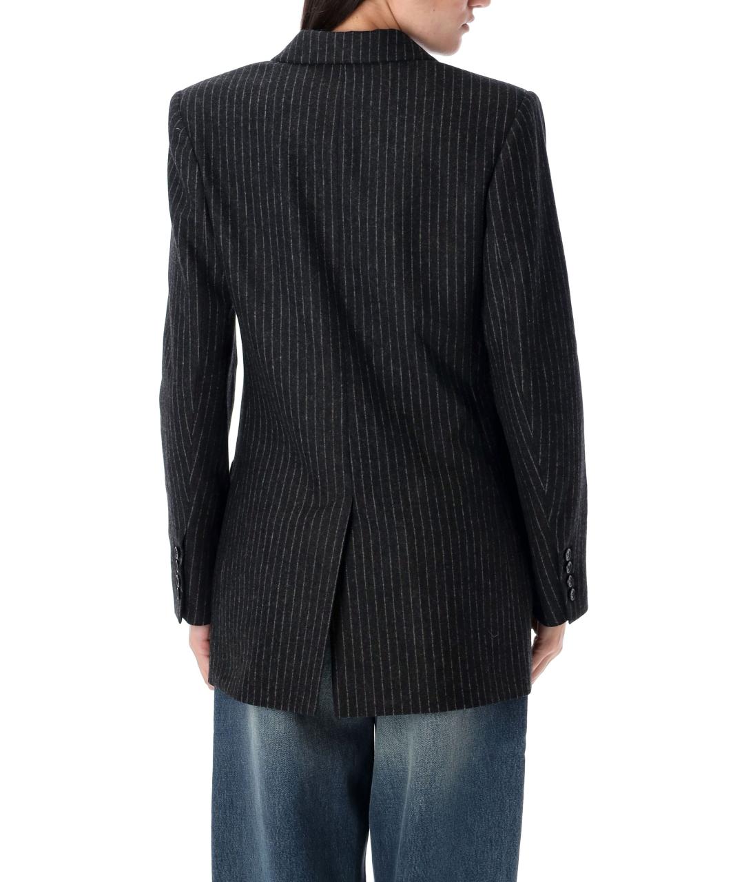 ISABEL MARANT Серый шерстяной жакет/пиджак, фото 3