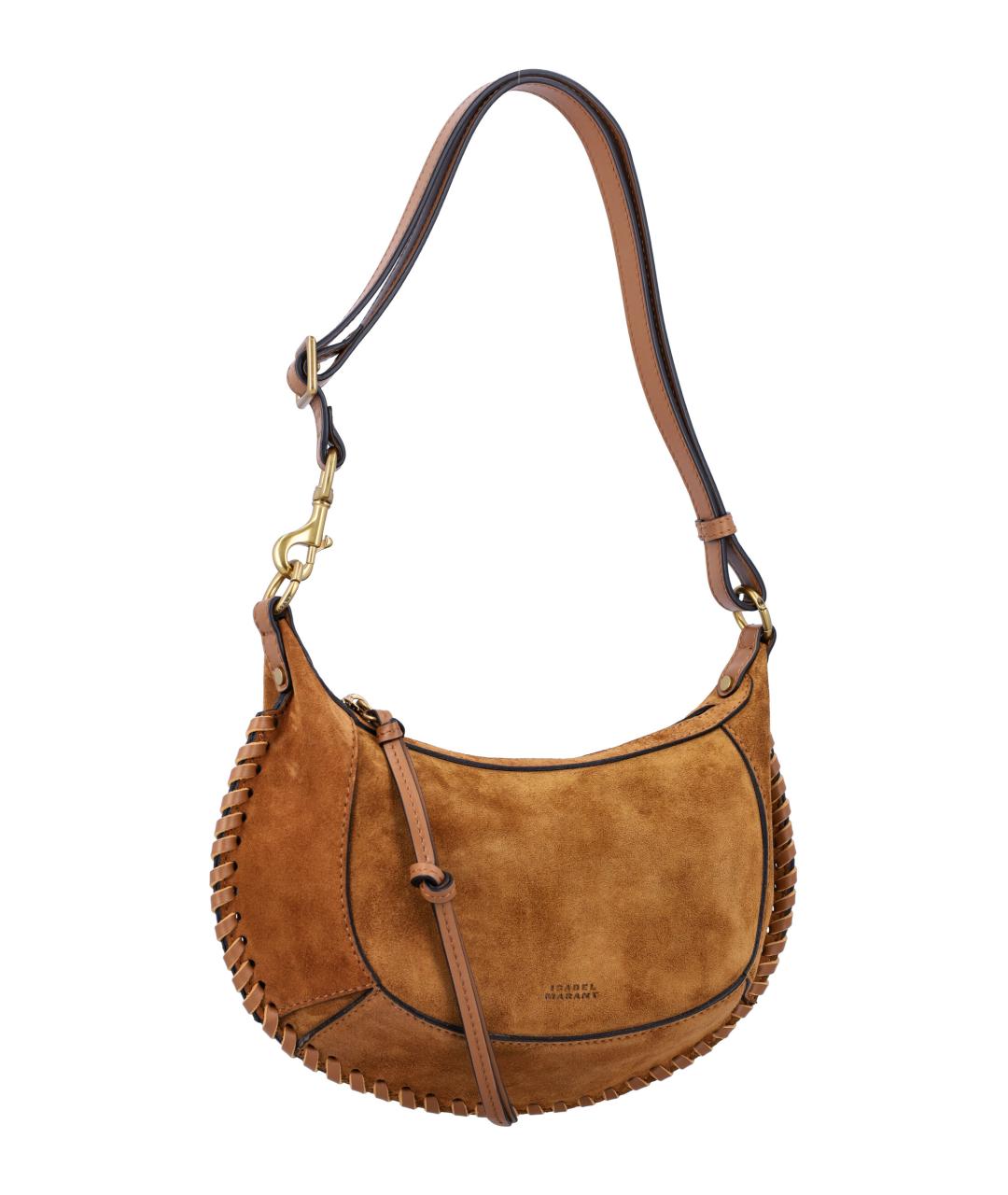 ISABEL MARANT Коричневая замшевая сумка через плечо, фото 2