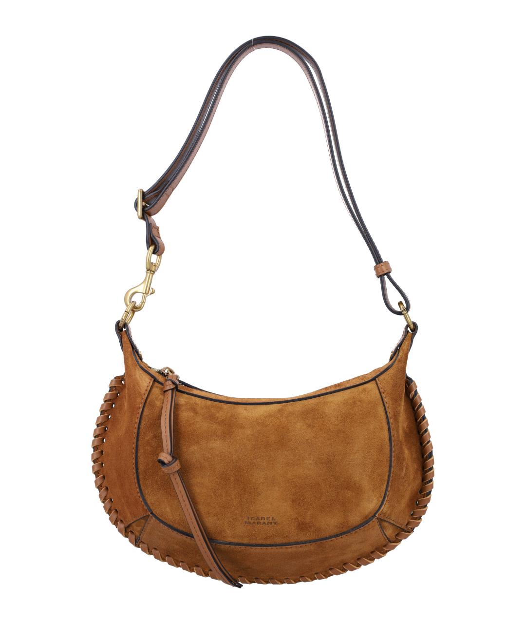 ISABEL MARANT Коричневая замшевая сумка через плечо, фото 1