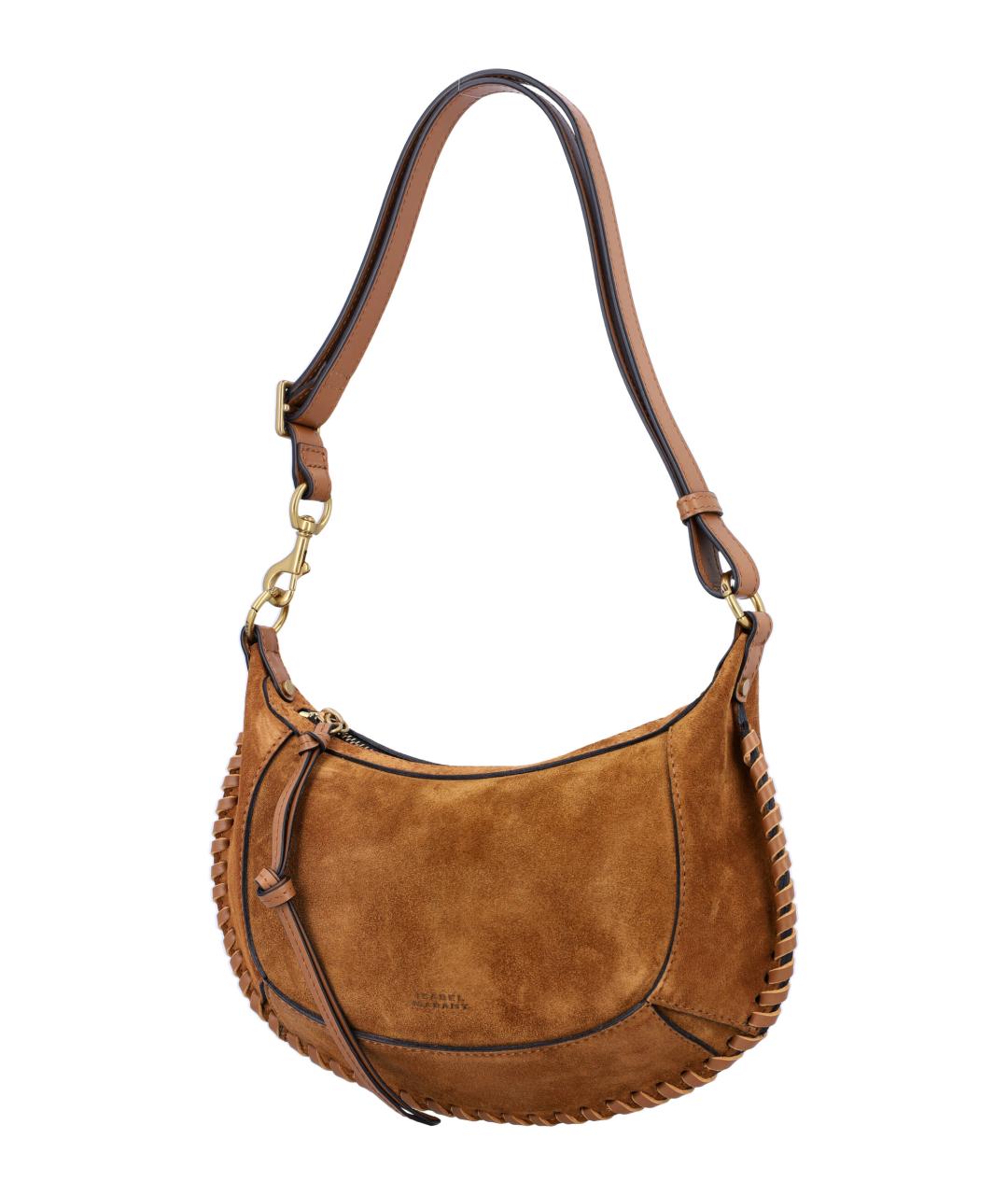 ISABEL MARANT Коричневая замшевая сумка через плечо, фото 3