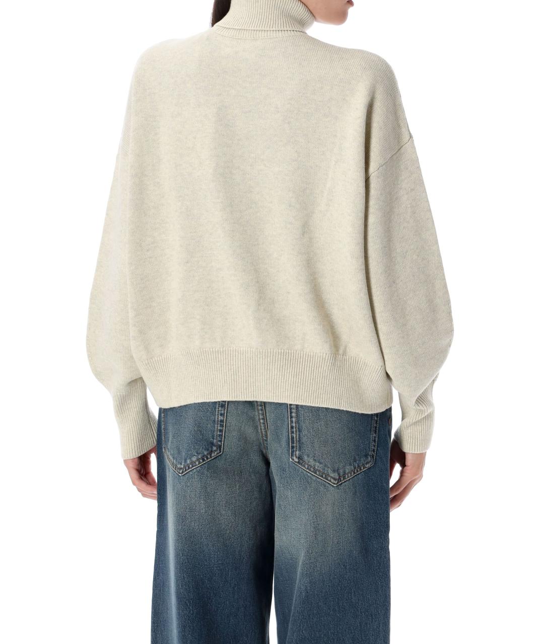 ISABEL MARANT ETOILE Серый хлопковый джемпер / свитер, фото 3