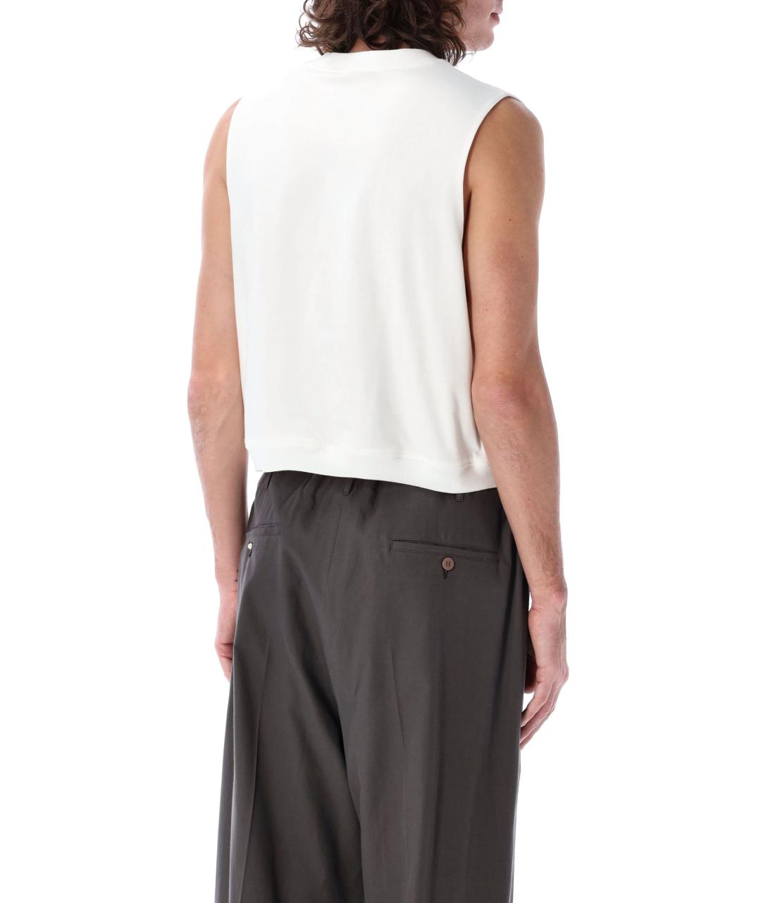 MAGLIANO Белая хлопковая жилетка, фото 3