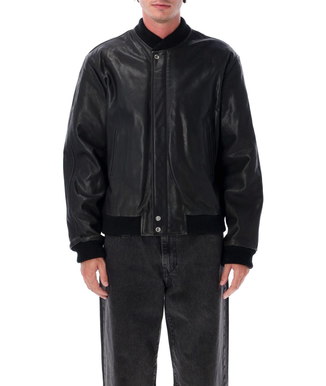 ISABEL MARANT Черная кожаная куртка, фото 4