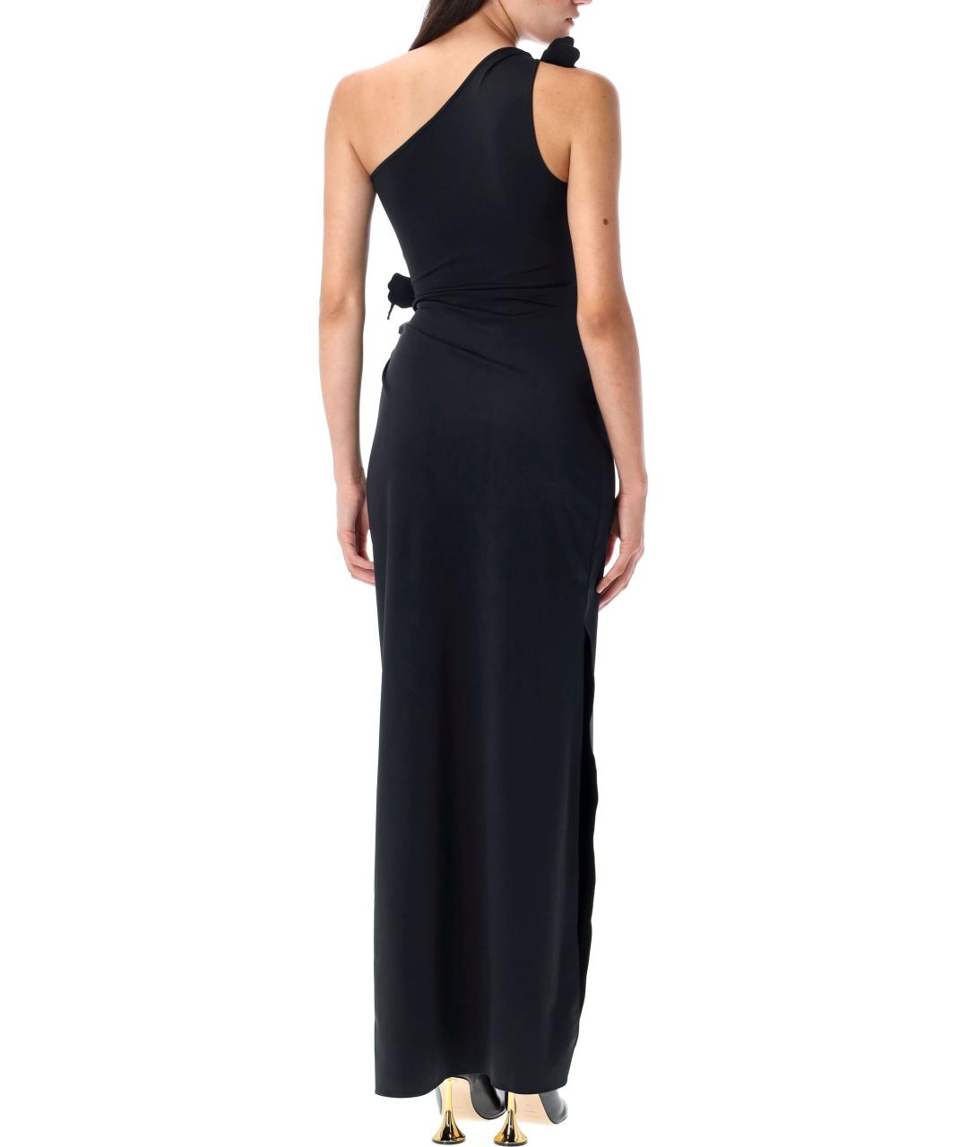 COPERNI Черное полиамидовое вечернее платье, фото 3