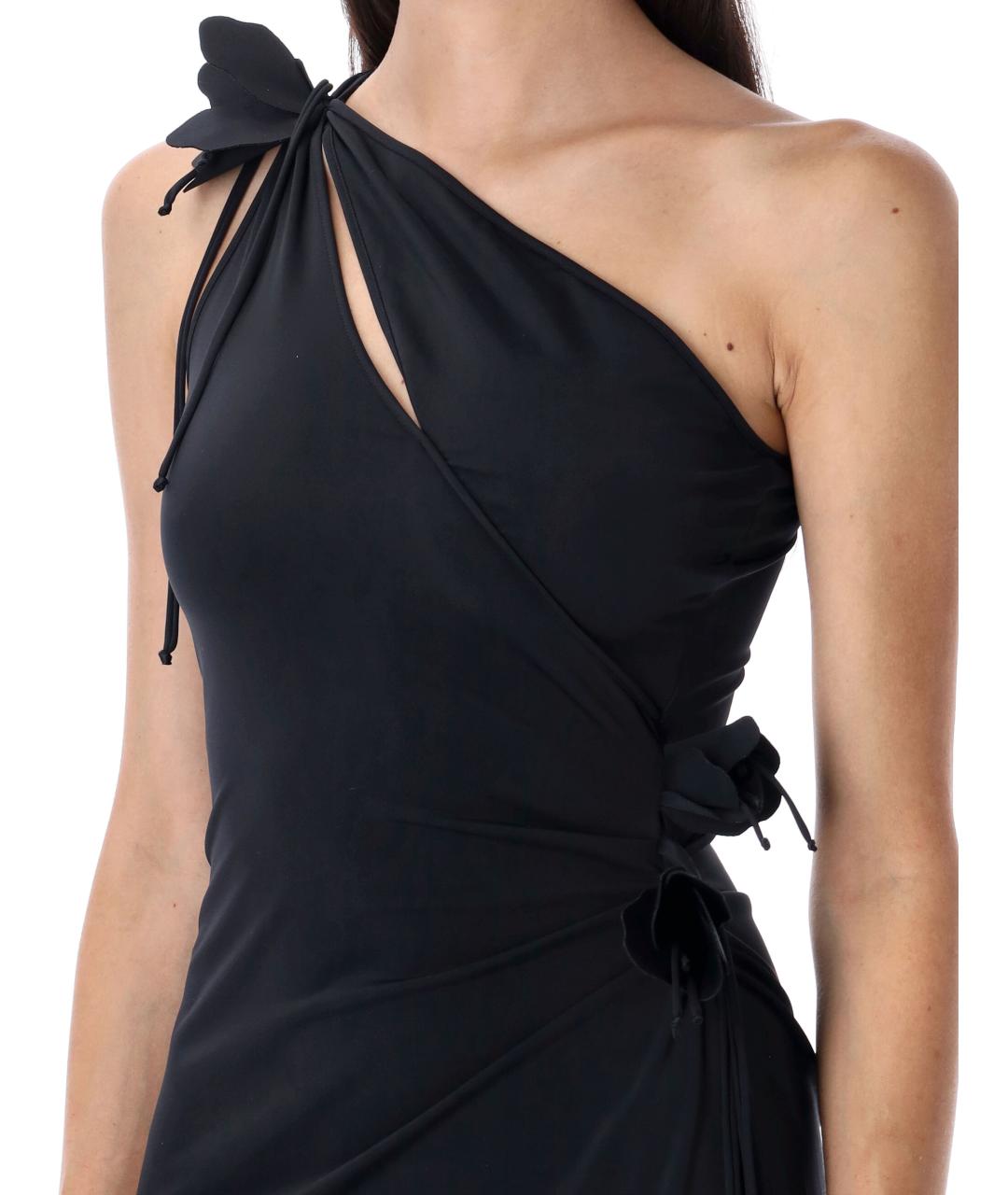 COPERNI Черное полиамидовое вечернее платье, фото 4