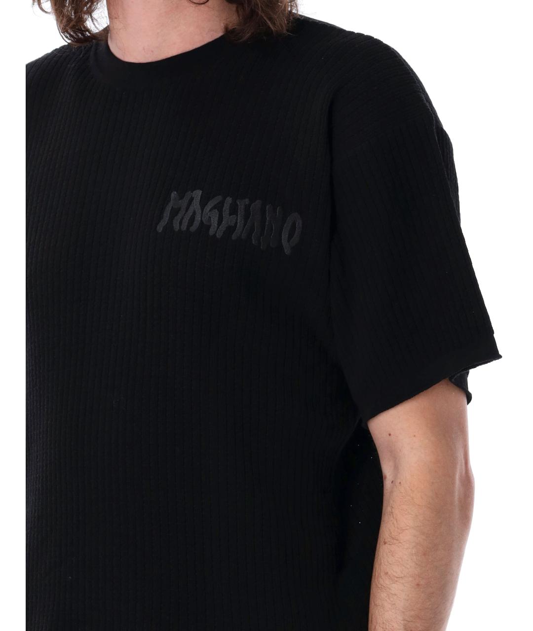 MAGLIANO Черная хлопковая футболка, фото 4