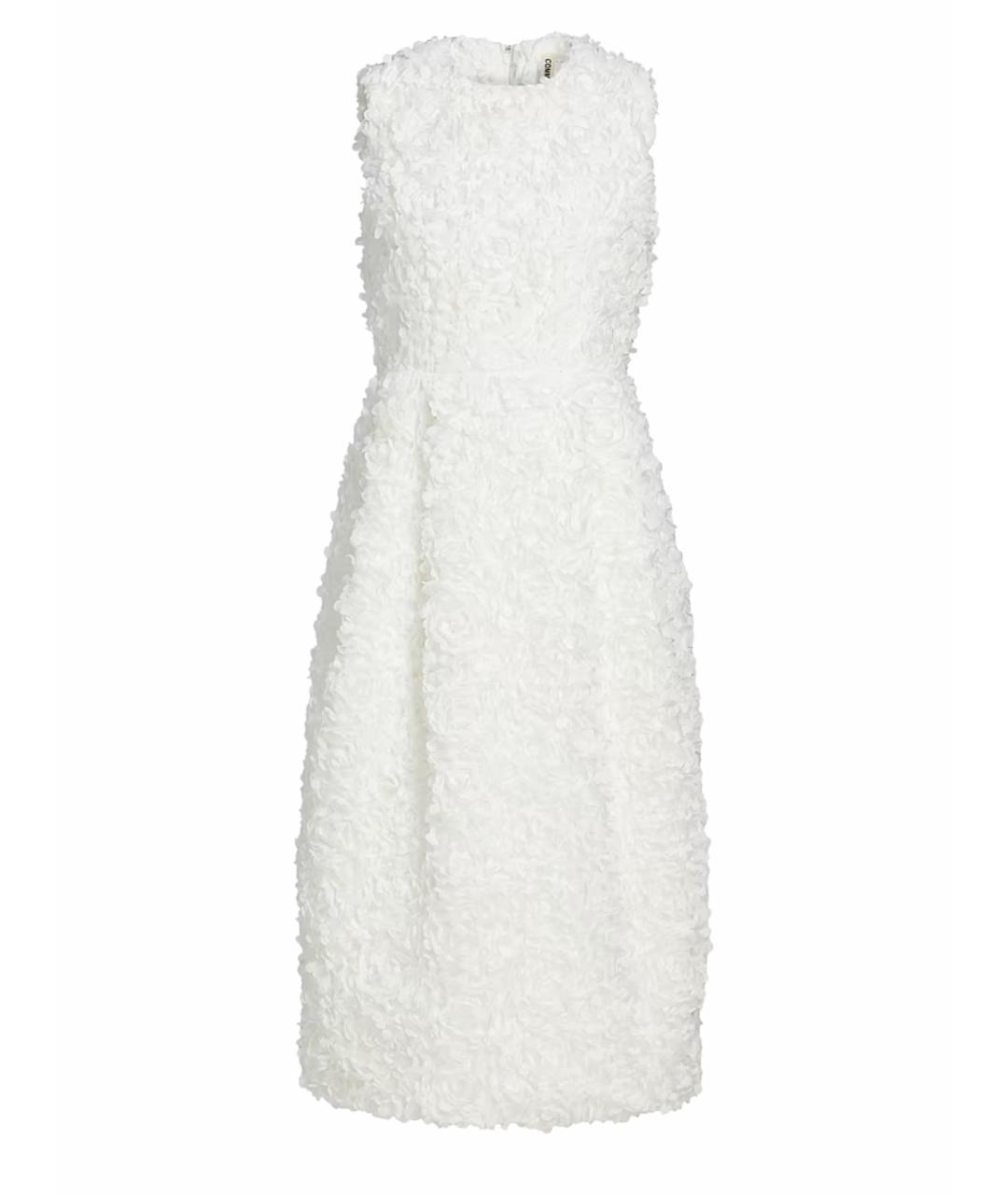 COMME DES GARÇONS Белое полиэстеровое платье, фото 1
