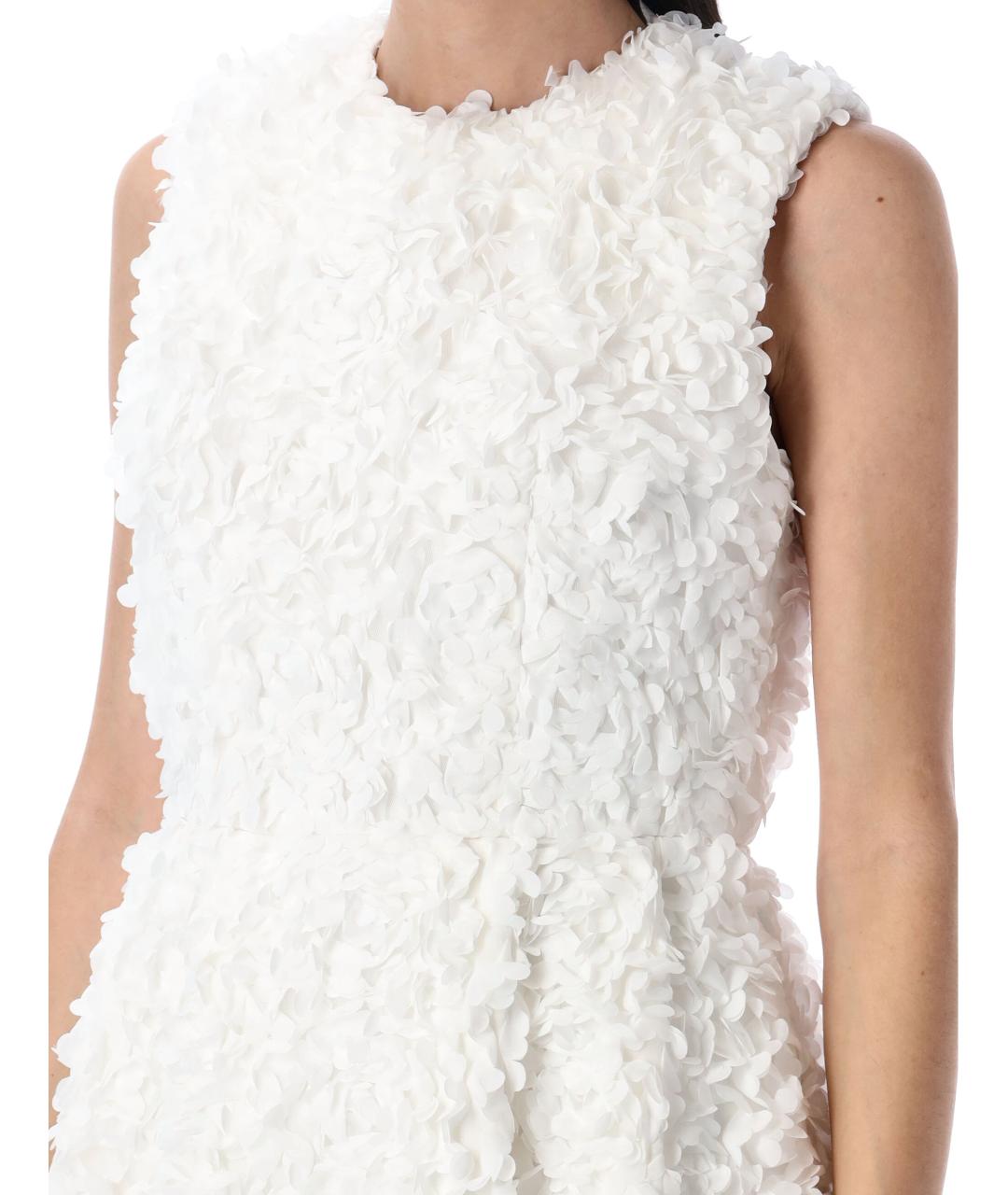 COMME DES GARÇONS Белое полиэстеровое платье, фото 3