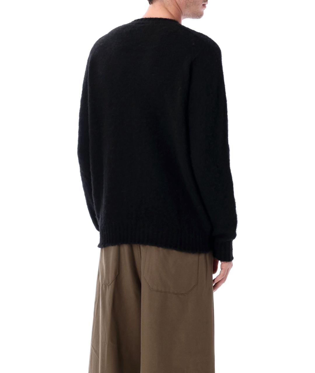 HOWLIN Черный шерстяной джемпер / свитер, фото 2