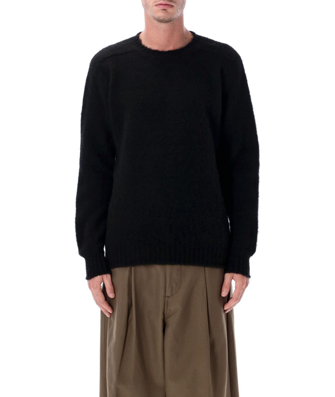 HOWLIN Черный шерстяной джемпер / свитер, фото 4