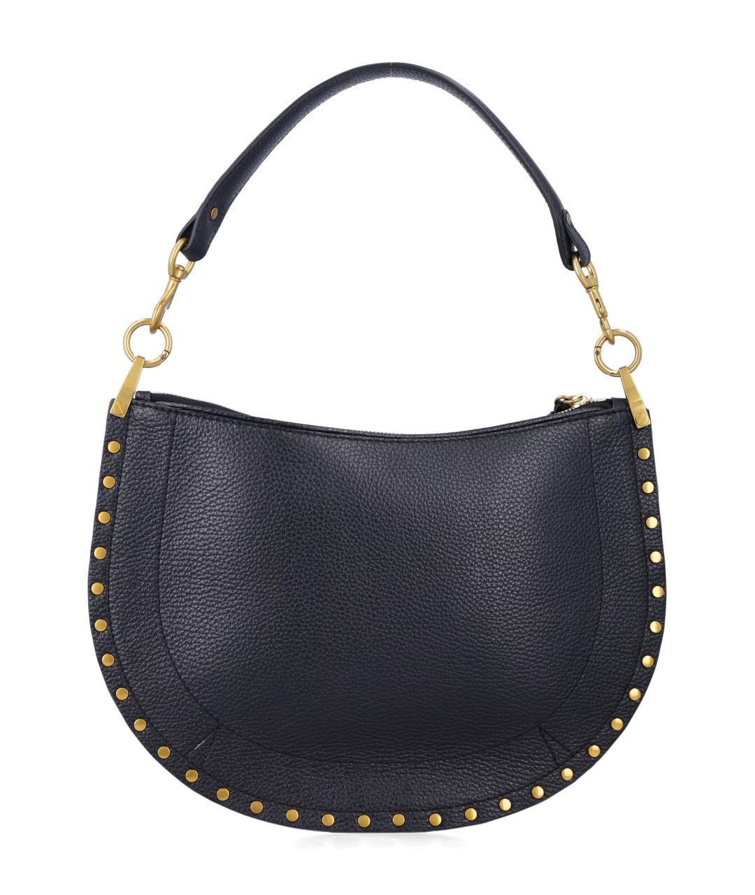 ISABEL MARANT Черная кожаная сумка через плечо, фото 3