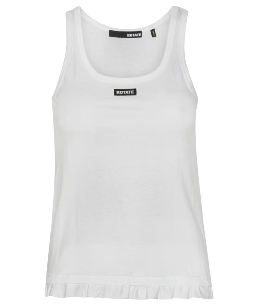 ROTATE Белая хлопковая майка, фото 1