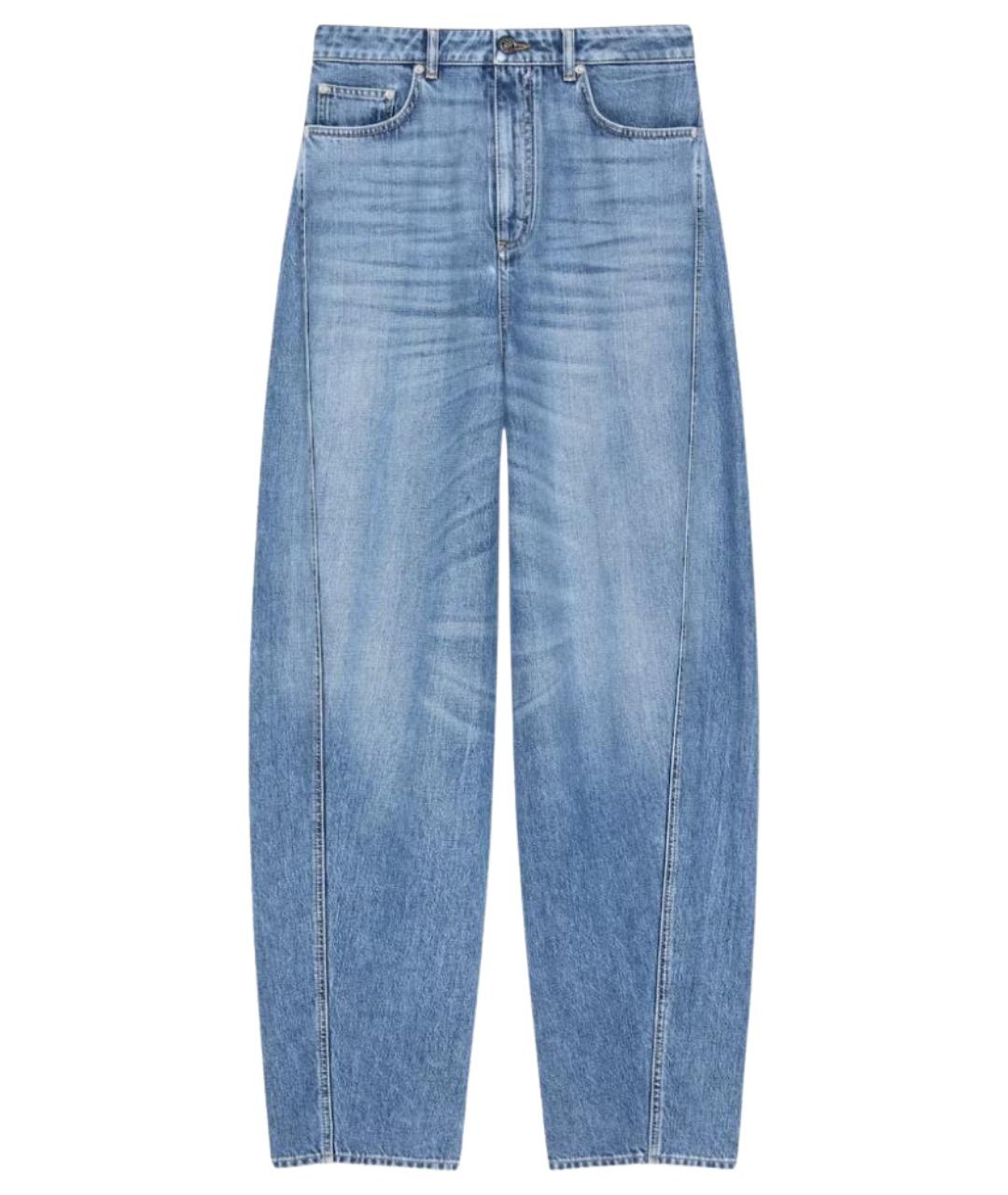 GIVENCHY Голубые хлопковые прямые джинсы, фото 1