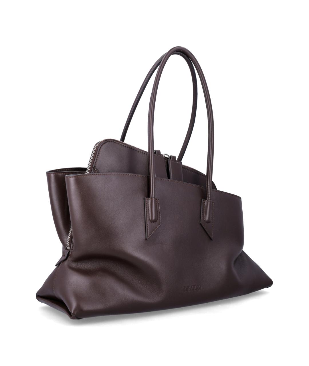 THE ATTICO Мульти кожаная сумка тоут, фото 2