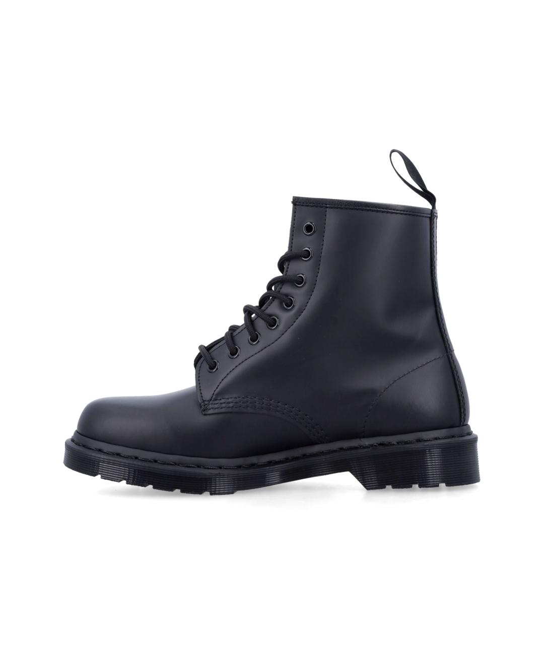 DR. MARTENS Черные кожаные высокие ботинки, фото 3