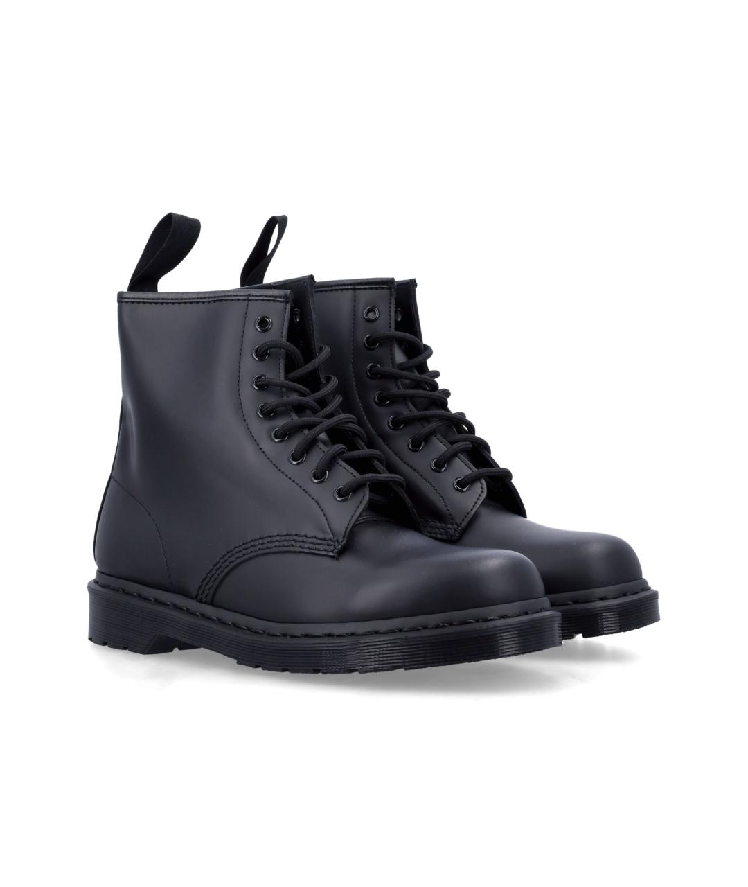 DR. MARTENS Черные кожаные высокие ботинки, фото 2