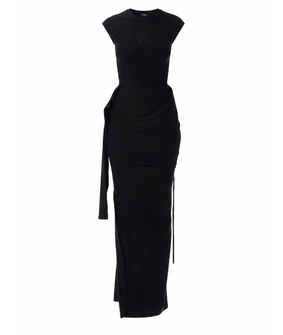 OTTOLINGER Черное хлопковое повседневное платье, фото 1