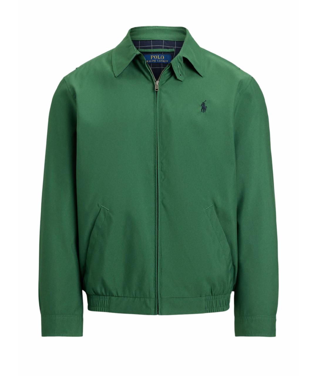 POLO RALPH LAUREN Зеленая хлопковая куртка, фото 1