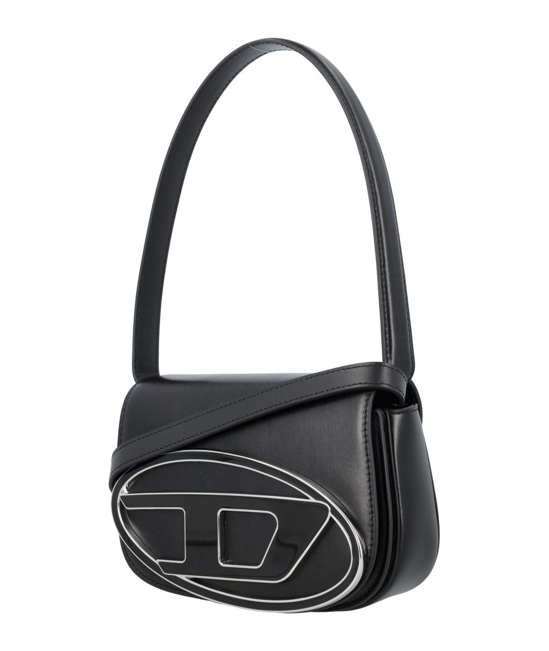 DIESEL Черная сумка тоут из искусственной кожи, фото 3