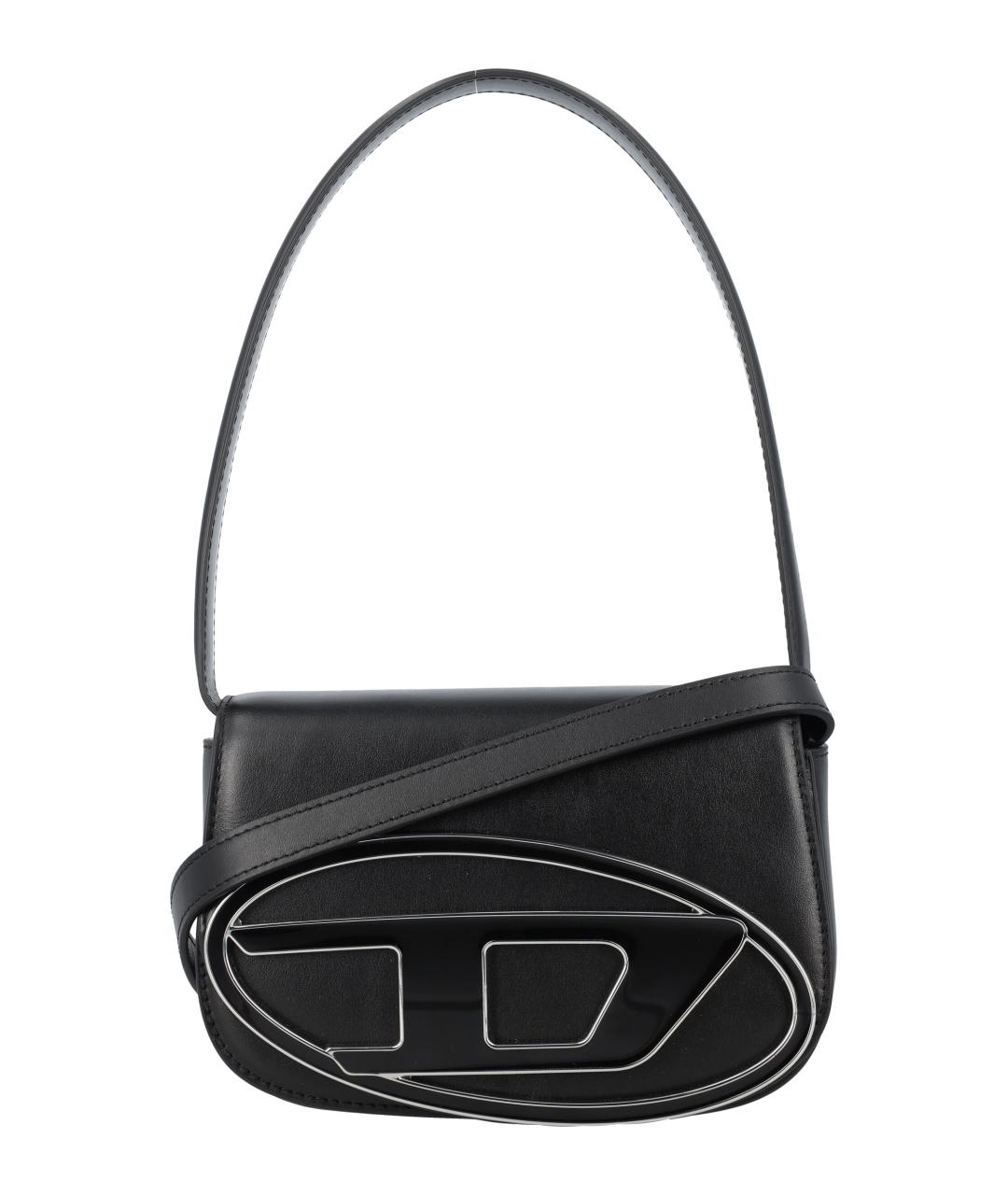 DIESEL Черная сумка тоут из искусственной кожи, фото 1