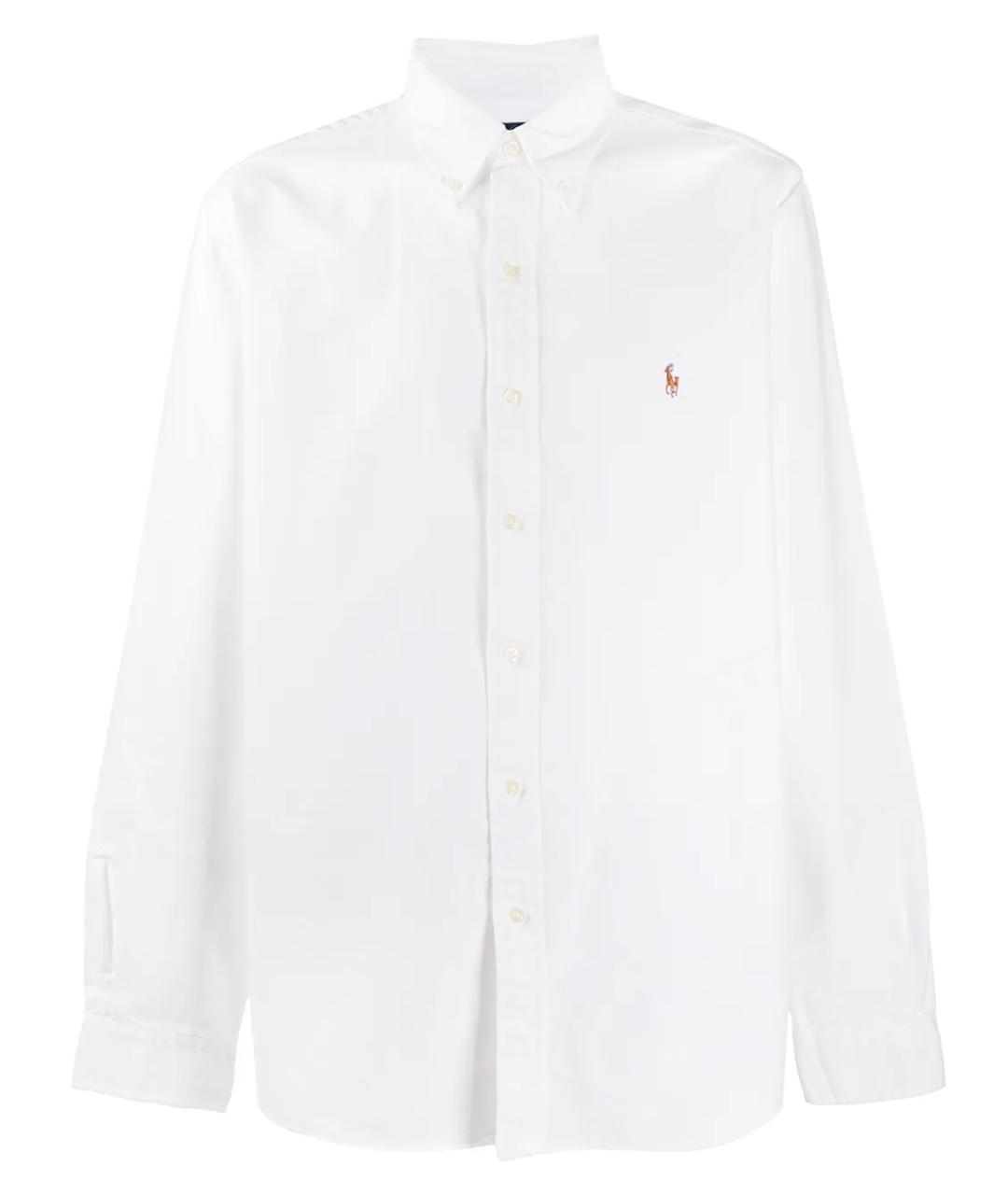 POLO RALPH LAUREN Белая хлопковая кэжуал рубашка, фото 1