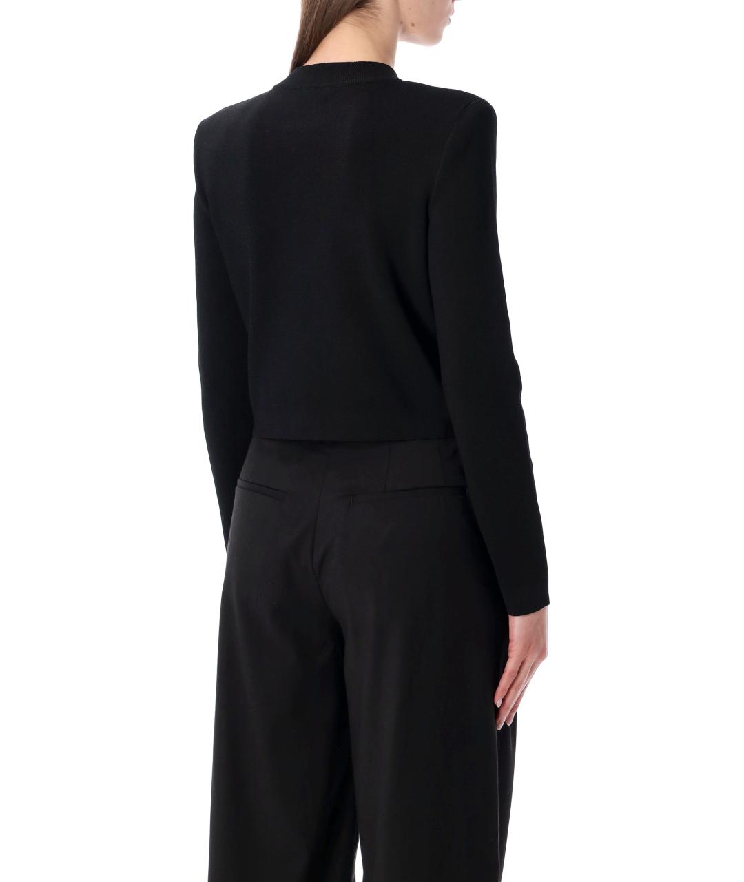 BALMAIN Черный вискозный жакет/пиджак, фото 3