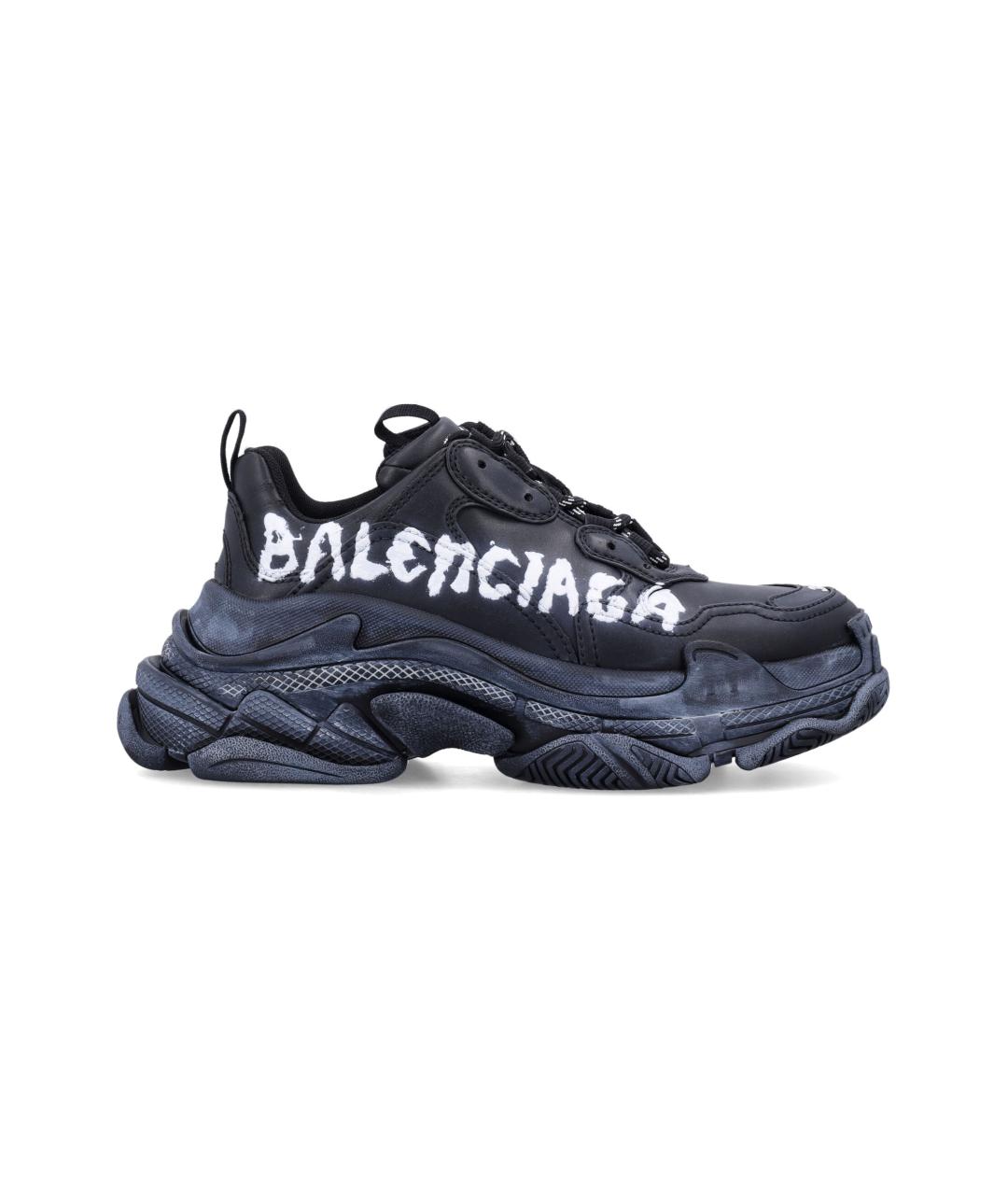 BALENCIAGA Черные кроссовки, фото 1