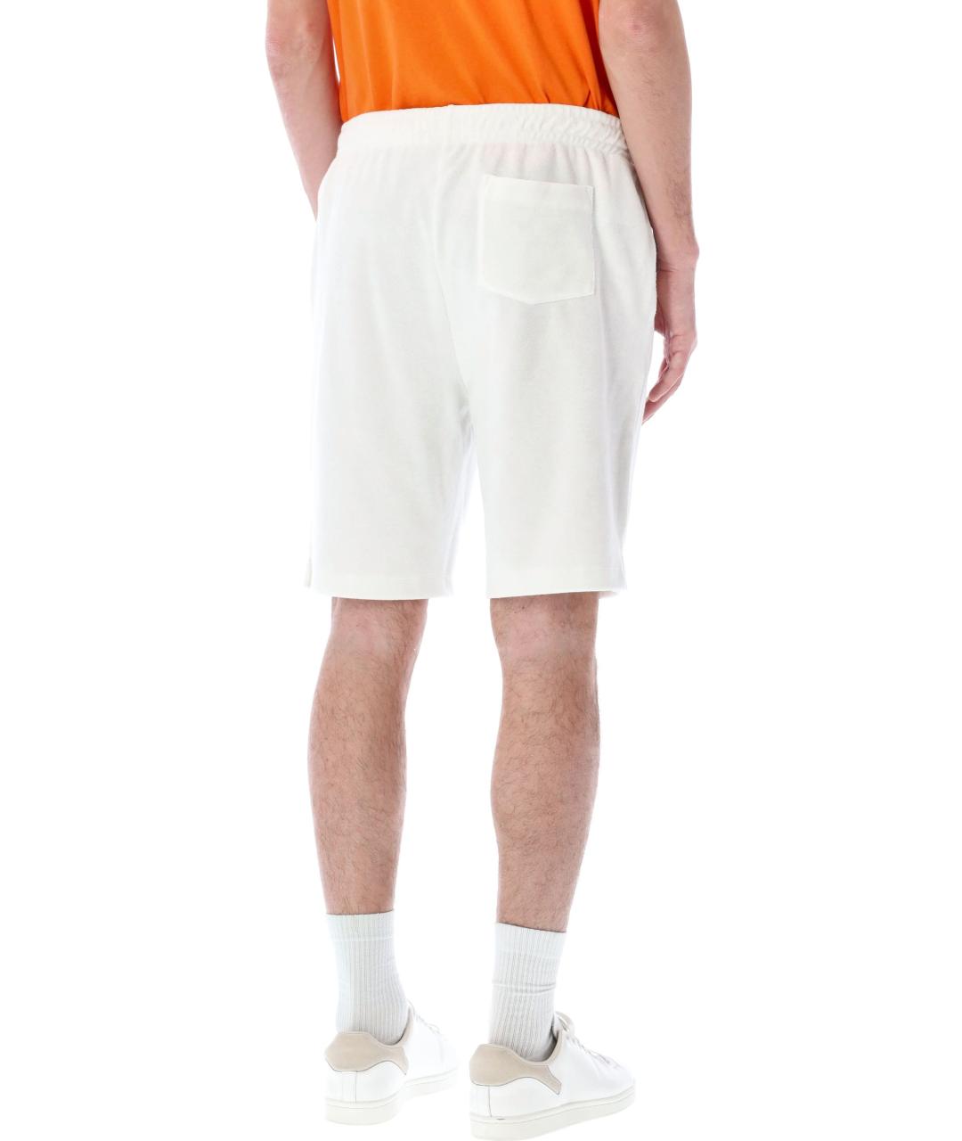 POLO RALPH LAUREN Белые хлопковые шорты, фото 2