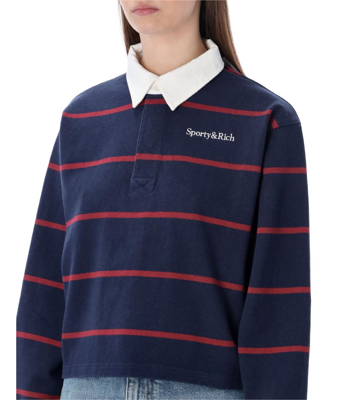 SPORTY AND RICH Мульти хлопковый джемпер / свитер, фото 4