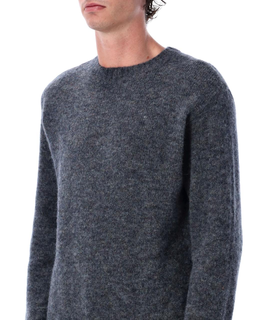 A.P.C. Серый шерстяной джемпер / свитер, фото 3