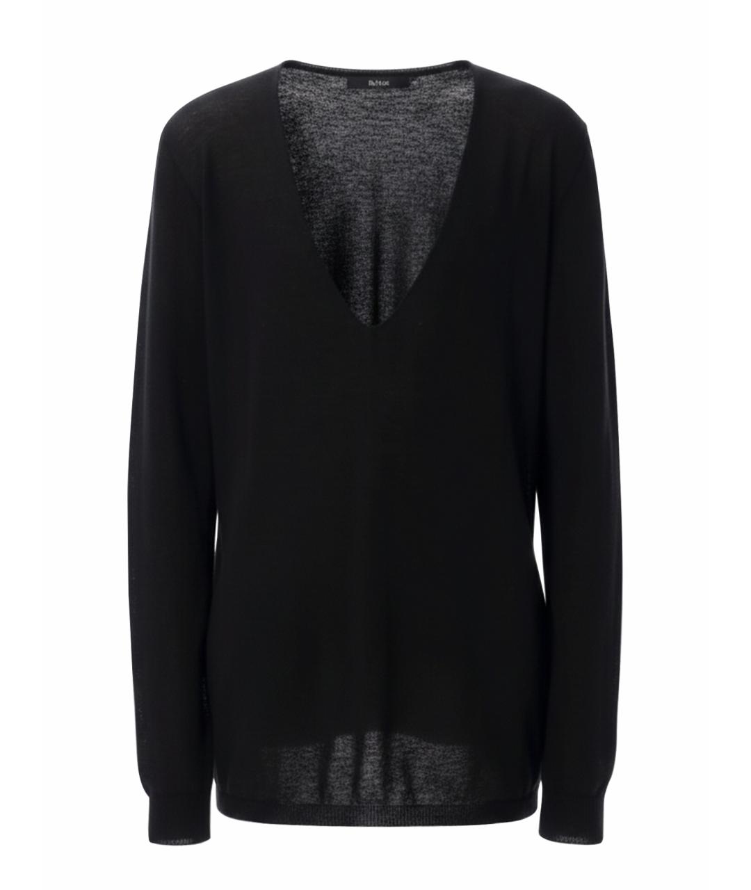 RICK OWENS Черный шерстяной джемпер / свитер, фото 1