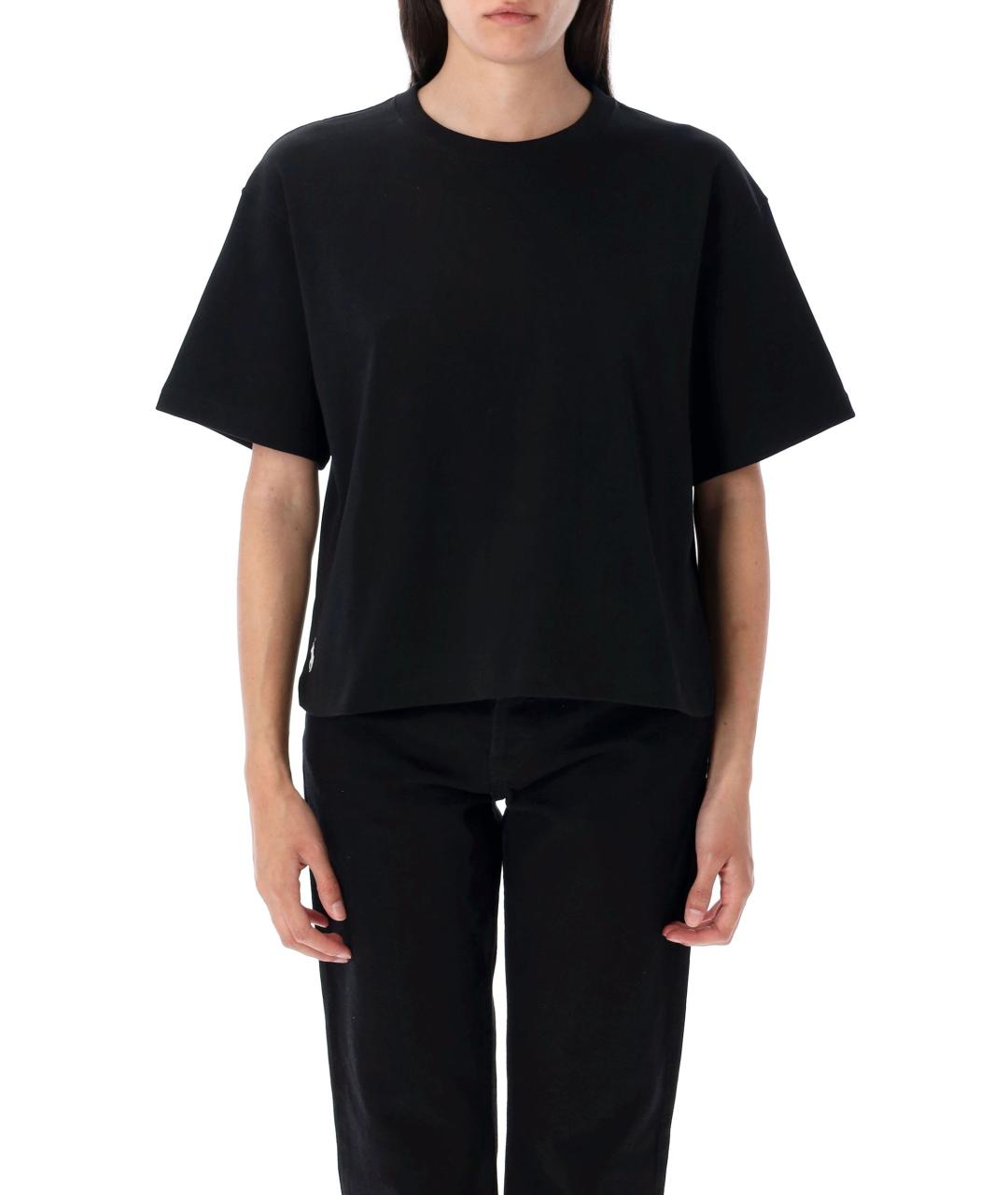 POLO RALPH LAUREN Черная хлопковая футболка, фото 2