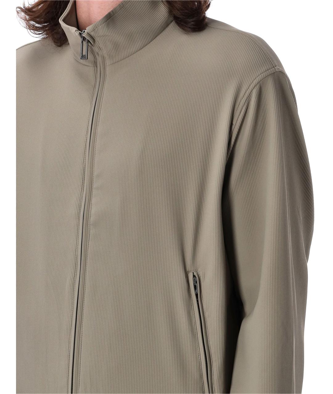 EMPORIO ARMANI Бежевая полиамидовая куртка, фото 3