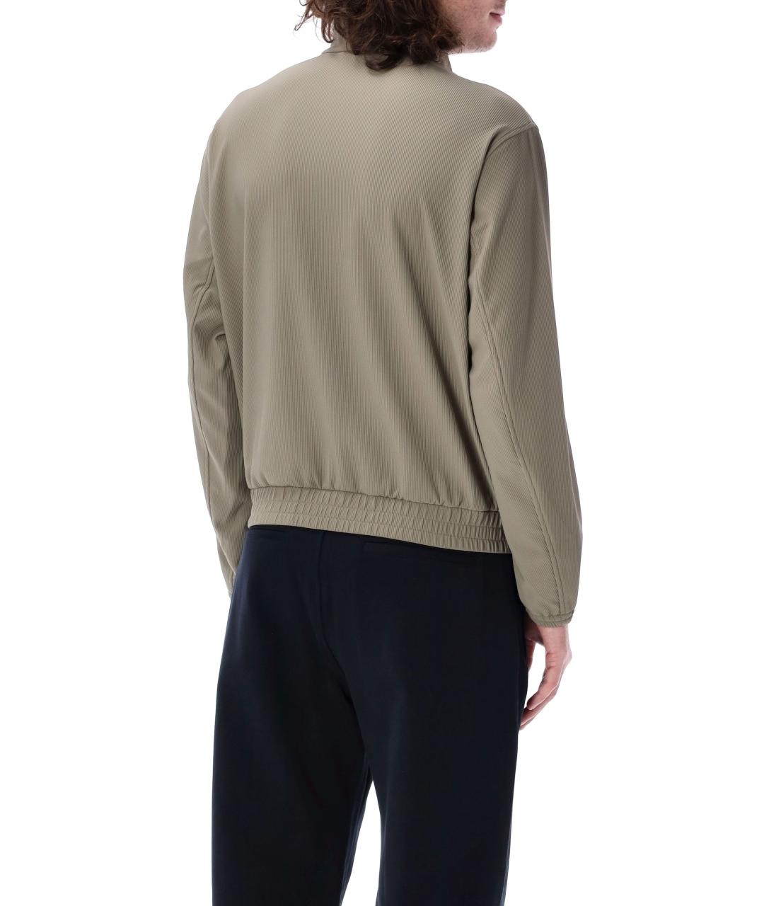 EMPORIO ARMANI Бежевая полиамидовая куртка, фото 2