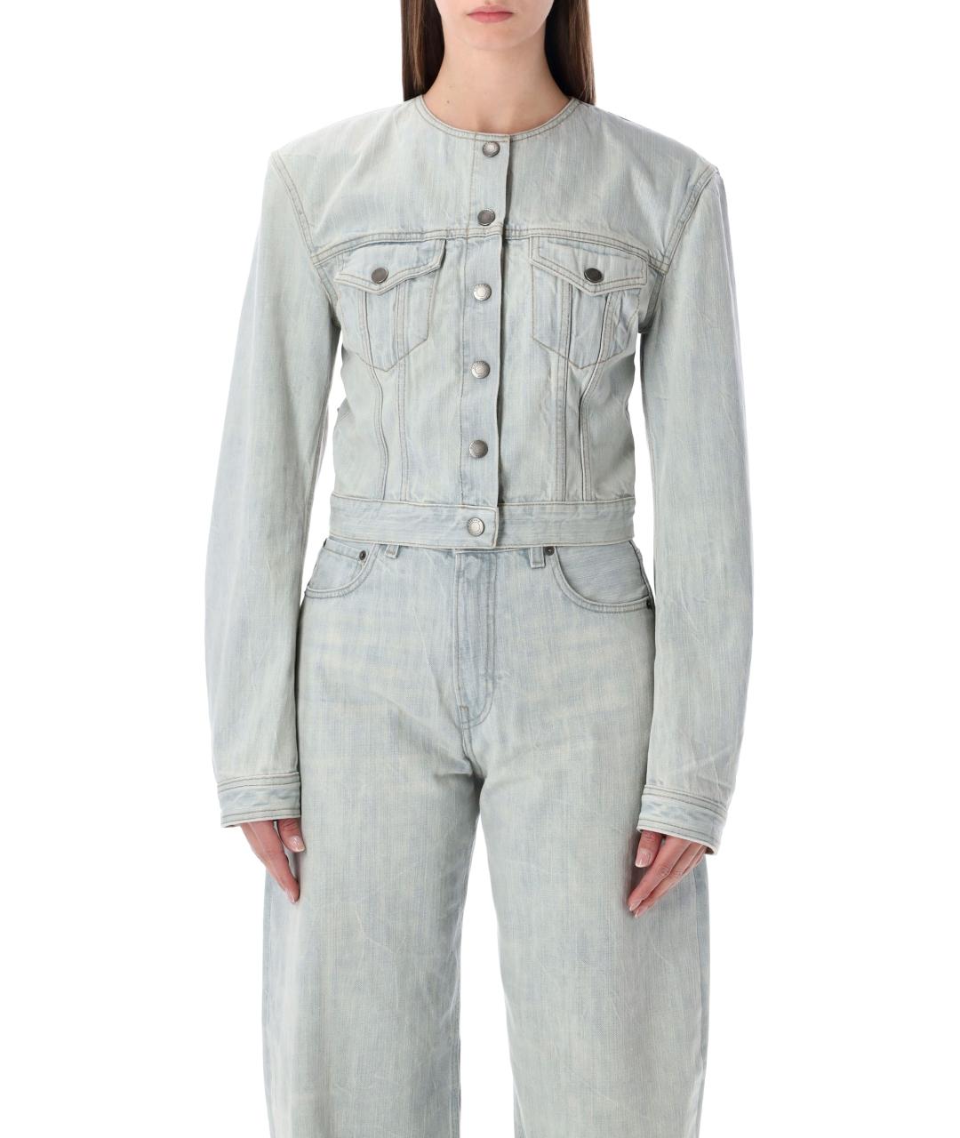 HAIKURE Голубая хлопковая куртка, фото 2