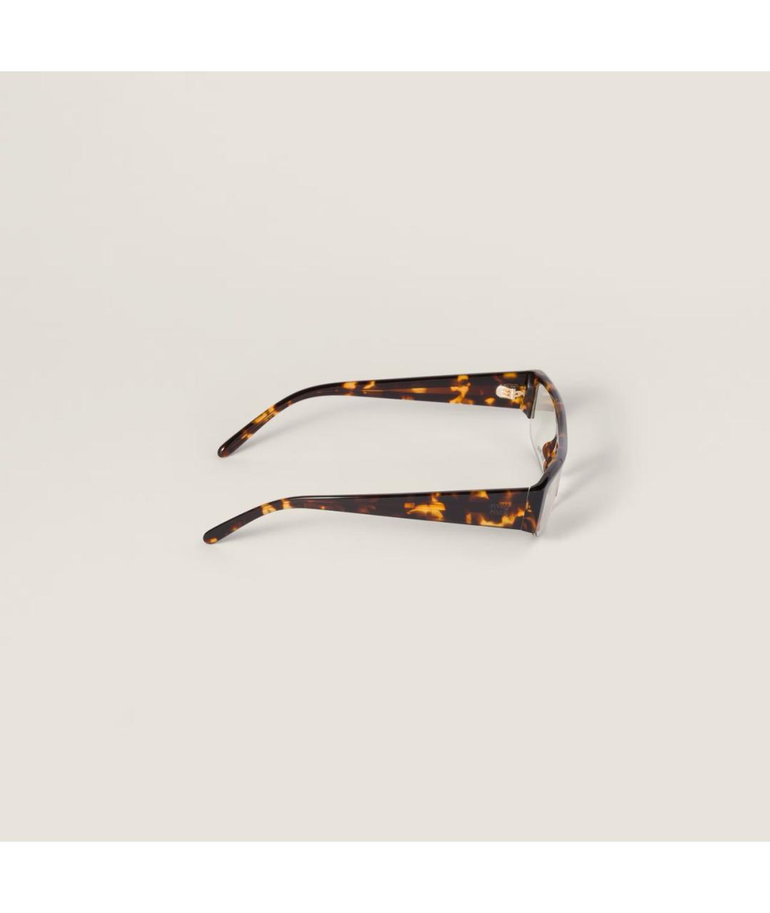 MIU MIU Коричневые солнцезащитные очки, фото 4