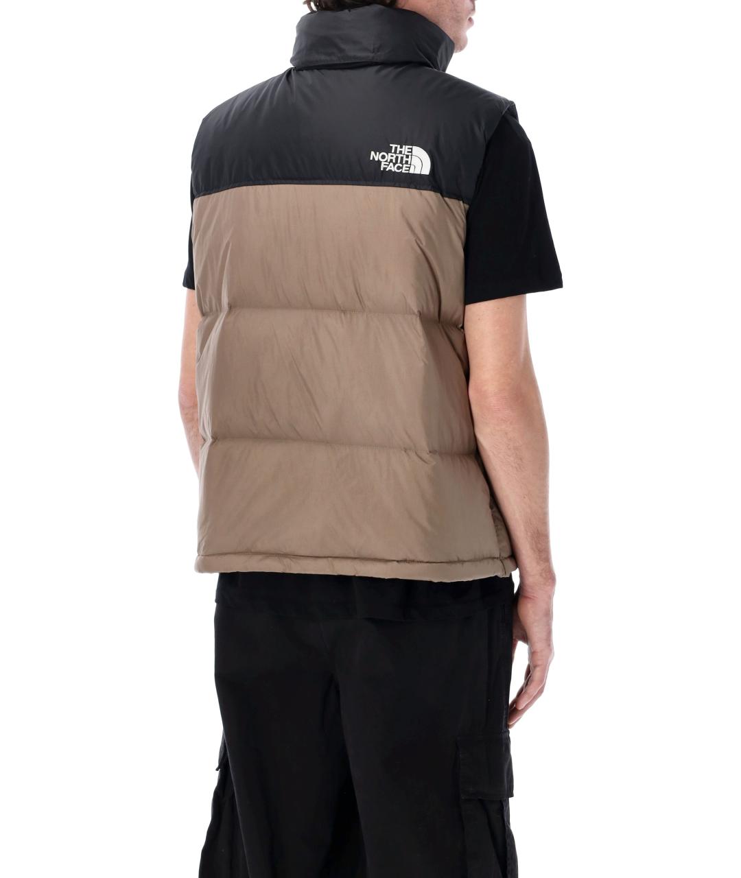 THE NORTH FACE Коричневый полиамидовый жилет, фото 3