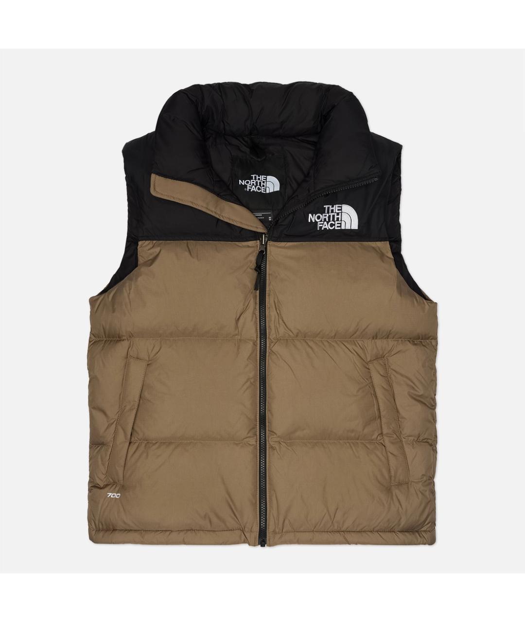 THE NORTH FACE Коричневый полиамидовый жилет, фото 1