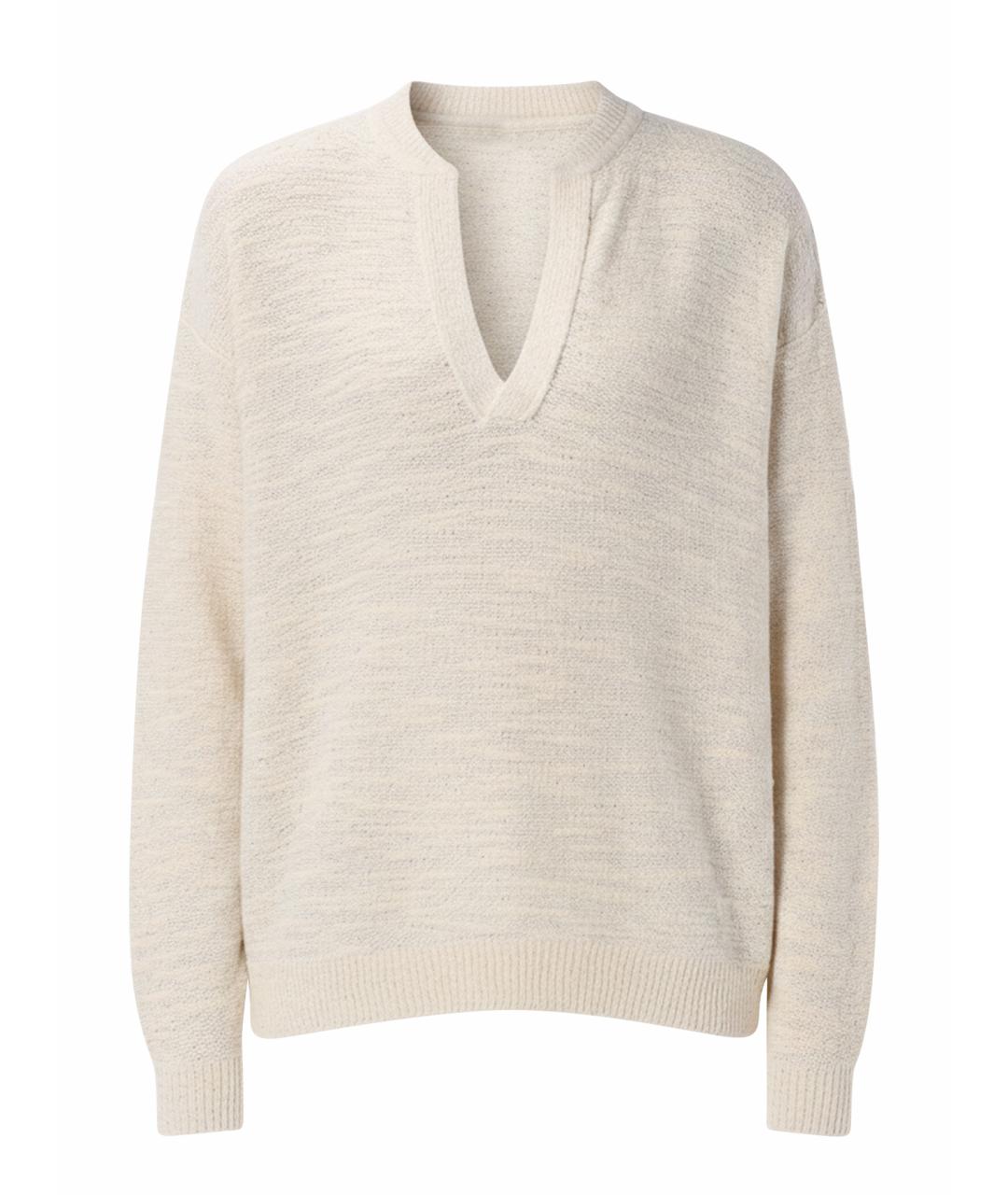 ISABEL MARANT Бежевый хлопковый джемпер / свитер, фото 1