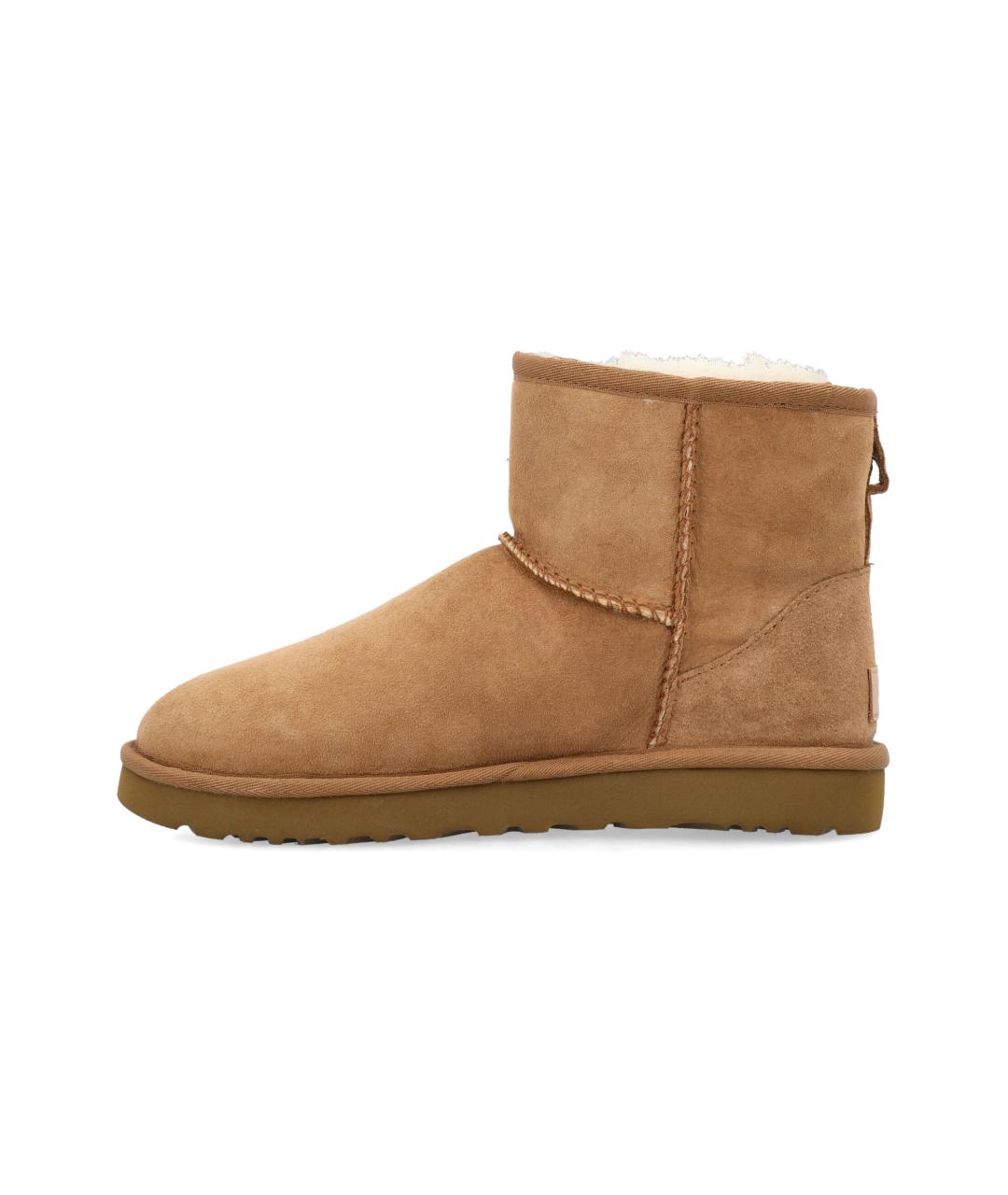 UGG AUSTRALIA Коричневые замшевые ботинки, фото 3