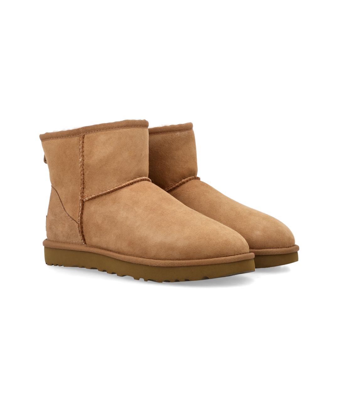 UGG AUSTRALIA Коричневые замшевые ботинки, фото 2